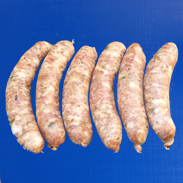 Chipolata de porc aux bolets - par pièce
