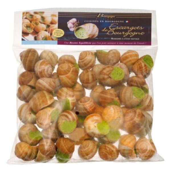 Escargots de Bourgogne - sachet surgelé 48 pièces